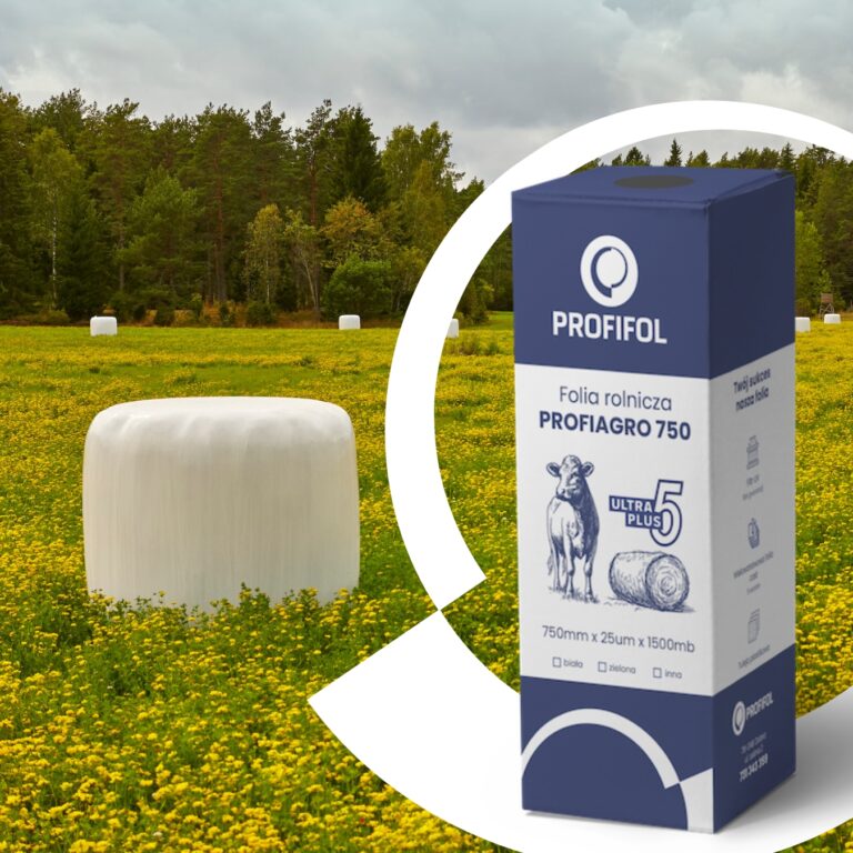 Folia PROGIAGRO 750 i 500 - niezawodna ochrona Twojej sianokiszonki